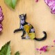 Brooch - Cat Charm of Nature