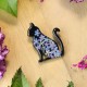 Brooch - Cat Charm of Nature
