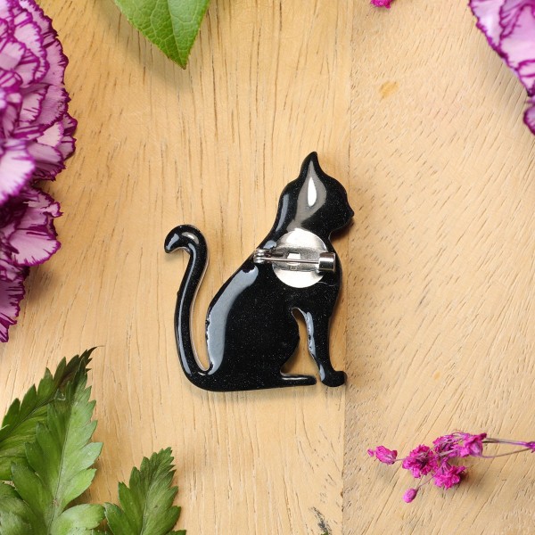 Brooch - Cat Charm of Nature