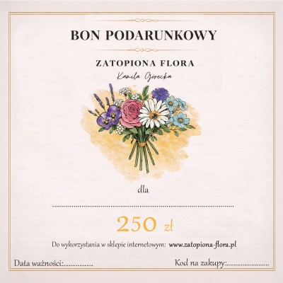 Gift voucher - digital version