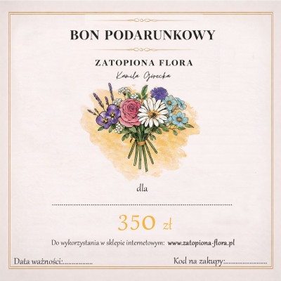 Bon podarunkowy - wersja cyfrowa