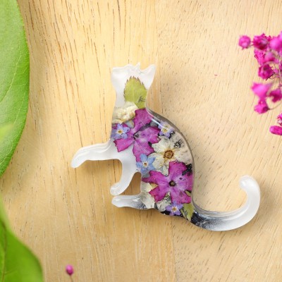 Brooch - Cat Charm of Nature