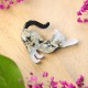 Brooch - Cat Charm of Nature
