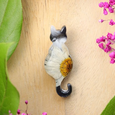 Brooch - Cat Charm of Nature