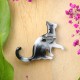 Brooch - Cat Charm of Nature