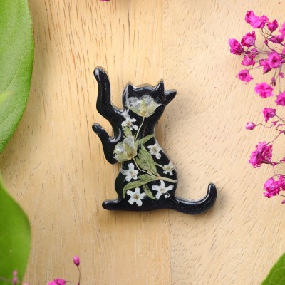 Brooch - Cat Charm of Nature