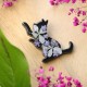 Brooch - Cat Charm of Nature