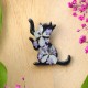 Brooch - Cat Charm of Nature