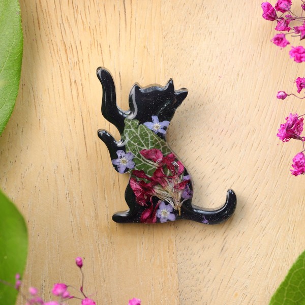 Broszka - Koci Czar Natury