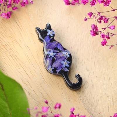 Brooch - Cat Charm of Nature