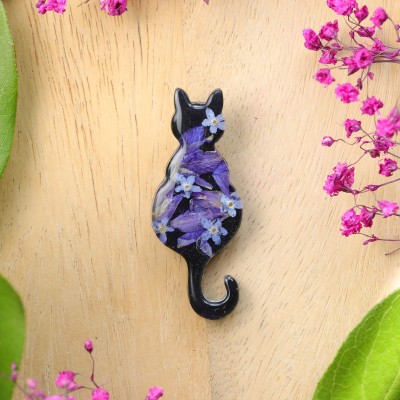 Brooch - Cat Charm of Nature