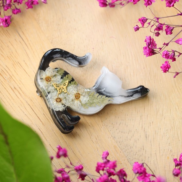 Brooch - Cat Charm of Nature