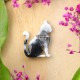 Brooch - Cat Charm of Nature