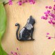 Brooch - Cat Charm of Nature
