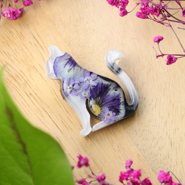 Brooch - Cat Charm of Nature