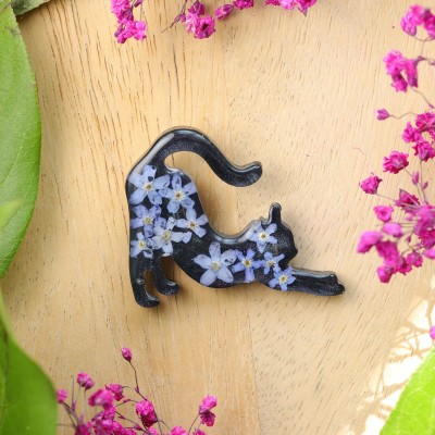 Brooch - Cat Charm of Nature
