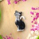 Brooch - Cat Charm of Nature