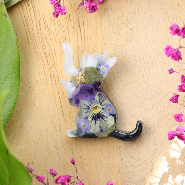 Broszka - Koci Czar Natury