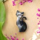 Brooch - Cat Charm of Nature