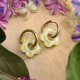 29
Flower earrings with alyssum