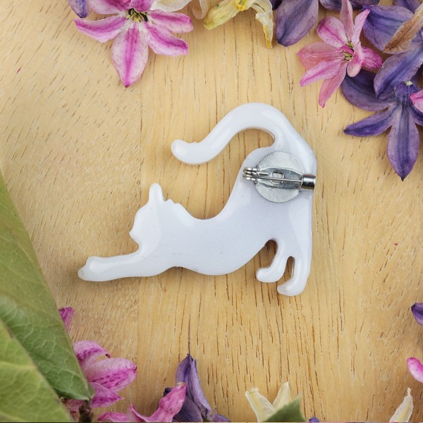 Brooch - Cat Charm of Nature