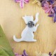 Brooch - Cat Charm of Nature