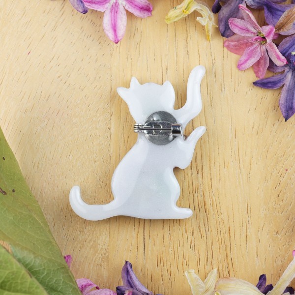 Brooch - Cat Charm of Nature