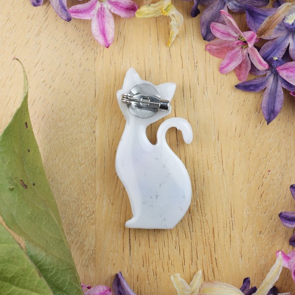 Brooch - Cat Charm of Nature