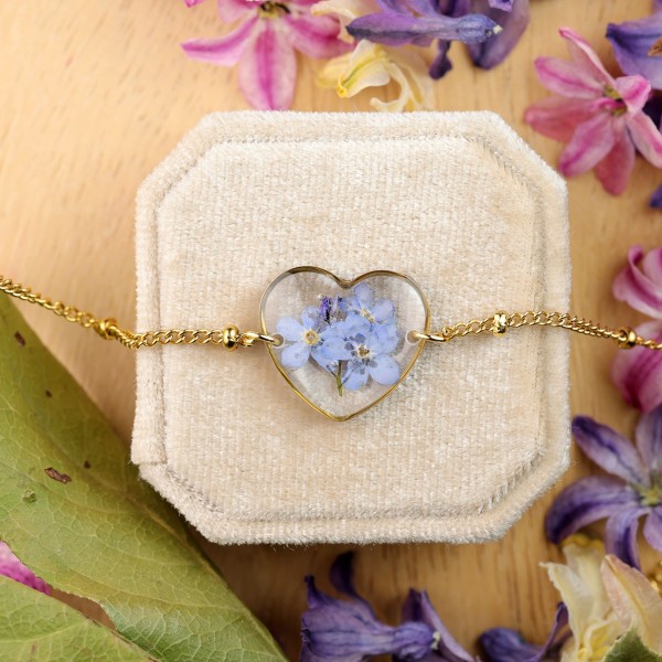 Classic forget-me-not bracelet