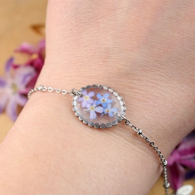 Classic forget-me-not bracelet