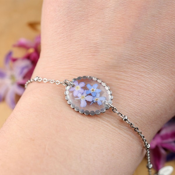 Classic forget-me-not bracelet