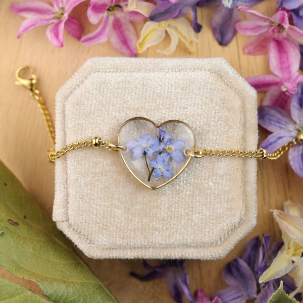 Classic forget-me-not bracelet