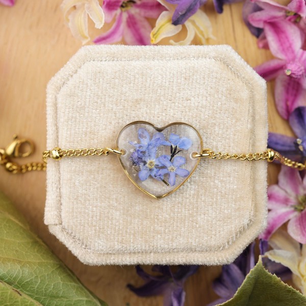 Classic forget-me-not bracelet