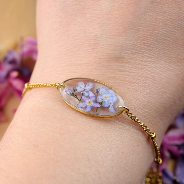 Classic forget-me-not bracelet