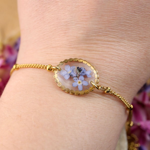 Classic forget-me-not bracelet