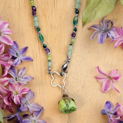 Close to the Heart Collection - Rosebud Necklace