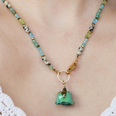 Close to the Heart Collection - Rosebud Necklace