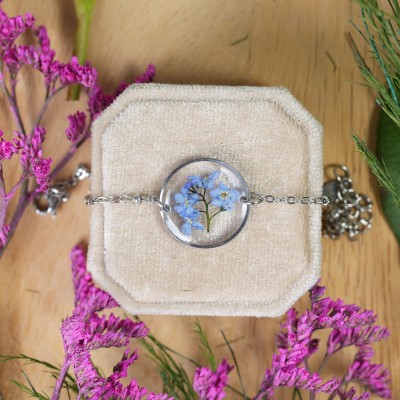 Classic forget-me-not bracelet