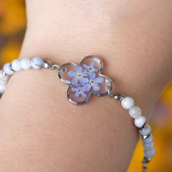 Forget-me-not bracelet