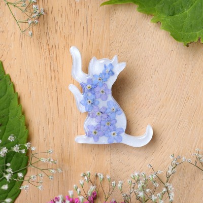 Brooch - Cat Charm of Nature