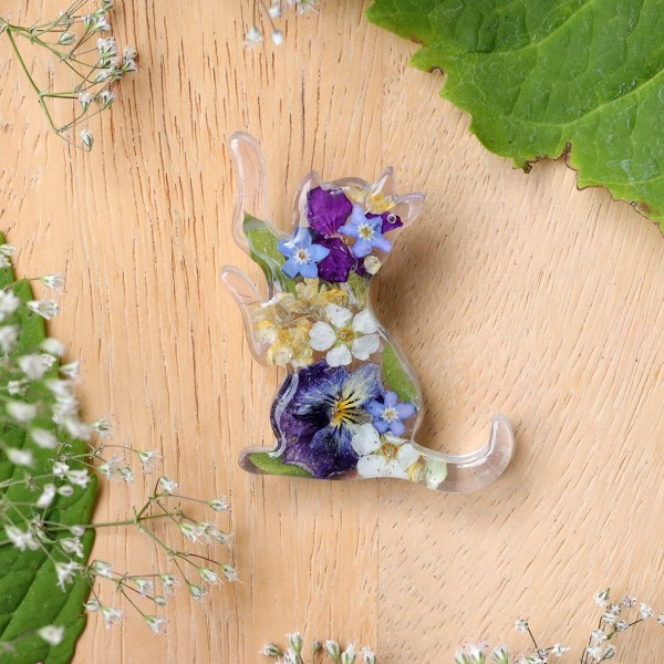 Brooch - Cat Charm of Nature