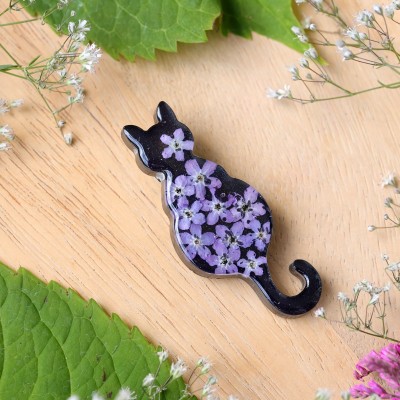 Brooch - Cat Charm of Nature