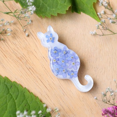 Brooch - Cat Charm of Nature