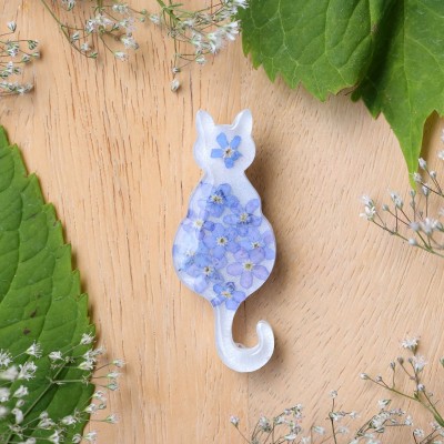 Brooch - Cat Charm of Nature