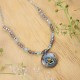 Pansy necklace