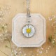 Classic daisy flower necklace