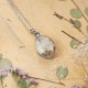 Classic dimensional rose necklace