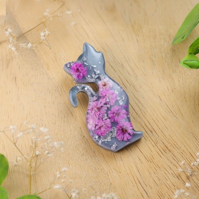 Brooch - Cat Charm of Nature