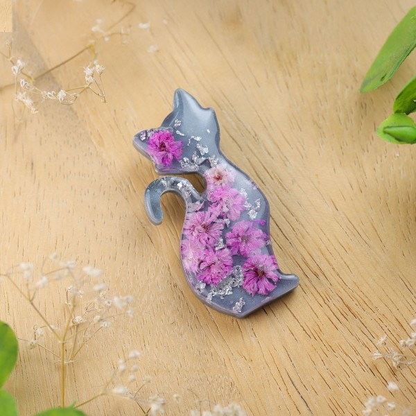 Brooch - Cat Charm of Nature