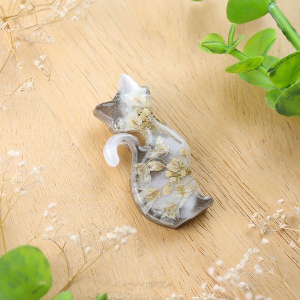 Brooch - Cat Charm of Nature